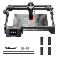 [EU/VS Direct] LANGER RAY5 10W Lasermachine Graveren Nieuwe Upgrade Versie 24000mm/min Gravure Snelheid 0.06X0.06Mm Lase