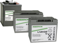 Loodaccu 6 V 179 Ah Gnb Marathon Naxl060180hm0fa Loodvlies (agm)