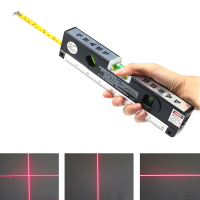 Loskii Dx 012 Multipurpose Laser Level Horizontal Vertical Measure Tape Aligner Ruler With 3 Bubbles