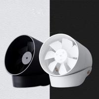 Loskii Hf 701 Hanging Desk Stand Usb Fan Metal Quiet Touch Switch Mute Cooling Mini Usb Charge Fan