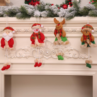 Kerstversieringen Kerstboom Eland Pop Kerstman Sneeuwpop Ornamenten Oudjaarsversiering
