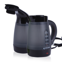 Loskii Lh365 Portable Dual Electric Kettle Steam Irons 600w 220v Extreme Heat Water With Two Lid