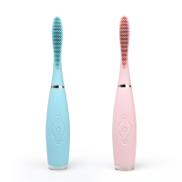 Loskii Lt 904 Usb Rechargeable Silicone Sonic Electric Toothbrush Waterproof Deep Clean Teeth Dental Care