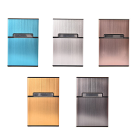 Loskii Nb Cb016 Leightweight Aluminum Alloy Cigarette Case 5 Colors Tobacco Smoking Storage Box