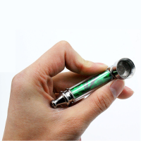Loskii Nb Sp002 Portable Smoking Pipe Set Metal Pocket Tobacco Herb Pipes Smoking Accessories