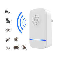 Loskii PR 892 Multi use Ultrasonic Pest Repeller Electronic Pest Control Repel Mouse Bed Bugs Mosquitoes Roaches Killer Non toxic Eco Friendly Human & Pet Safe Home Indoor