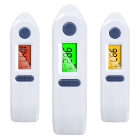 Loskii TF 800 Portable Digital Infrared Non contact Thermometer Forehead Ear Infant Baby Thermometer Electronic Body Object Thermometer for Baby Kids Adults Elders