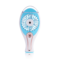 Loskii Uf 179 Rechargeable Usb Fan Spray Humidifier Portable Air Condition Cool Fan For Home Comfort