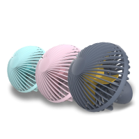 LoskiiHF 200DraagbareMiniElektronischeDesktop Paddestoel Vorm Zomer Koelventilator 2 Inste