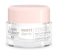 Louis Widmer Nutriderm Pigmacare® Nachtcrème Licht Geparfumeerd