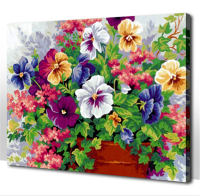 Love Parade Digital Oil Painting Diy Oil Painting By Numbers Kits Frameless Canvas Wall Decor Gift 40x50cm