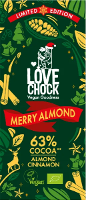Lovechock Merry Almond Pure Chocolade