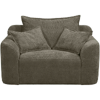Loveseat Elsa   stof Eden   mokka   Leen Bakker