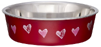 Loving Pets Voer / Drinkbak Bella Valentijn Rood #95;_470 Ml 14x14x4 Cm