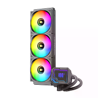 LOVINGCOOL AK 2 360mm CPU Waterkoeler Radiator AIO Vloeistofkoeler ARGB Temperatuurdisplay Intel AMD Compatibel Stille P