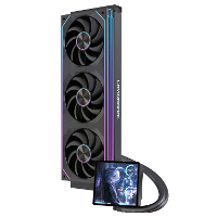 LOVINGCOOL SC60 360 360mm CPU Waterkoeler met 4 inch LCD display 2600RPM Silent Computer Radiator Compatibel met LGA1700
