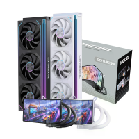 LOVINGCOOL SC70 CPU vloeistofkoeler met 6,67 inch gebogen 2K schermbrilvrije 3D ARGB gaming PC koeler radiator voor LGA