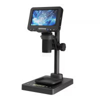 LP043C Z33G Digitale Microscoop met Weegschaal 4,3 Inch IPS Scherm 500 1000X Vergroting 12MP 1080P 8 LED verlichting 300