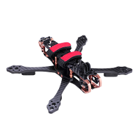 LS220 220mm wielbasis 5 inch T700 carbonfiber frame kit compatibel met DJI O3 WalkSnail Nebula Aurora Vista Air Unit RC