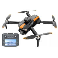 LSRC LF669 GPS 5G WiFi FPV met 5,9 inch LCD schermcontroller 720P HD dual camera servo gimbal 360° obstakelvermijding bo