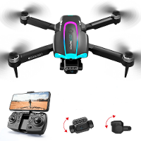LSRC XT105 WiFi FPV met Dual HD Camera 2 Assige Servo Gimbal Optische Flow Positionering Kleurrijke LED Borstelloze Opvo