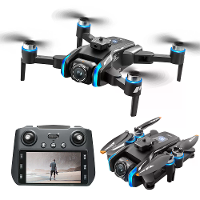 LSRC XT808 GPS 5G WiFi FPV met 5,9 inch LCD Scherm Controller 720P HD Dubbele Camera 180° Servo Gimbal 360° Obstakels Ve