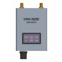 LST 5G8VRX BOX FPV Video Ontvanger 5,8GHz 80CH & Brede Spanningsondersteuning (7 35V) FPV VRX voor RC Drones