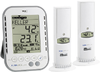 Luchtvochtigheidsmeter (hygrometer) Tfa Klimalogg Pro 1 % Hrel 99 % Hrel Tfa Binnenklimaat Starter Set Kalibratie Conform: Fabrieksstandaard (zonder