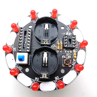 Lucky Draaitafel LED Zaklamp DIY Elektronica kit Lasproject Trainingsmodule DIY Kit