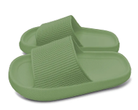 Lucovitaal Badslippers Groen 35 36