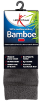 Lucovitaal Bamboe Sokken Antraciet 43 46