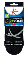 Lucovitaal Bamboe Sportsokken Zwart 43 46