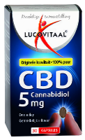 Lucovitaal CBD Cannabidiol 5mg Capsules