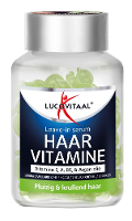 Lucovitaal Haarvitamine Leave in Serum Pluizig & Krullend Haar Capsules