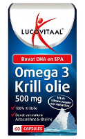Lucovitaal Omega 3 Krill Olie Capsules