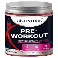 Lucovitaal Pre Workout Tropisch Fruit