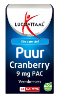 Lucovitaal Puur Cranberry 9 mg PAC Tabletten
