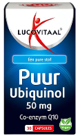 Lucovitaal Puur Ubiquinol 50mg Capsules