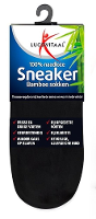 Lucovitaal Sneaker Bamboesokken Zwart Maat 39 42