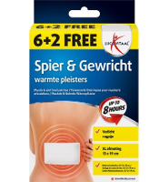 Lucovitaal Spier & Gewricht Warmtepleisters Rug