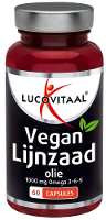 Lucovitaal Vegan Lijnzaad Olie Capsules