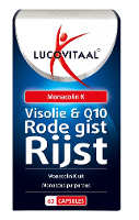 Lucovitaal Visolie & Q10 Rode Gist Rijst Capsules