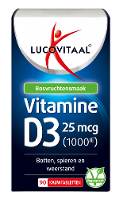 Lucovitaal Vitamine D3 25mcg Kauwtabletten