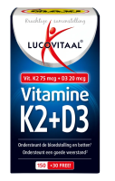 Lucovitaal Vitamine K2 + D3 Softgels