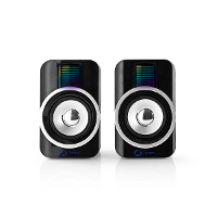 Luidsprekers 2.0 RGB USB 10W