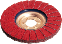 LUKAS ERZETT A27201780400050 Lamellenschuurschijf Diameter 178 mm Boordiameter 22.23 Mm 10 stuk(s)