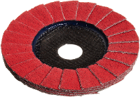 LUKAS ERZETT A27441250401450 Lamellenschuurschijf Diameter 125 mm Boordiameter 22.23 Mm 10 stuk(s)