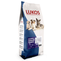 Lukos Puppy & Junior Medium/Large   premium hondenvoer 2 x 10 kg