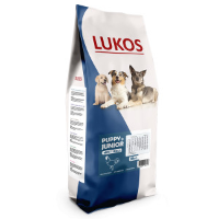 Lukos Puppy & Junior Mini/Small   premium hondenvoer 4 x 3 kg