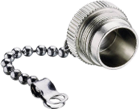 Lumberg 0381 Afdekkap Zilver 1 stuk(s)